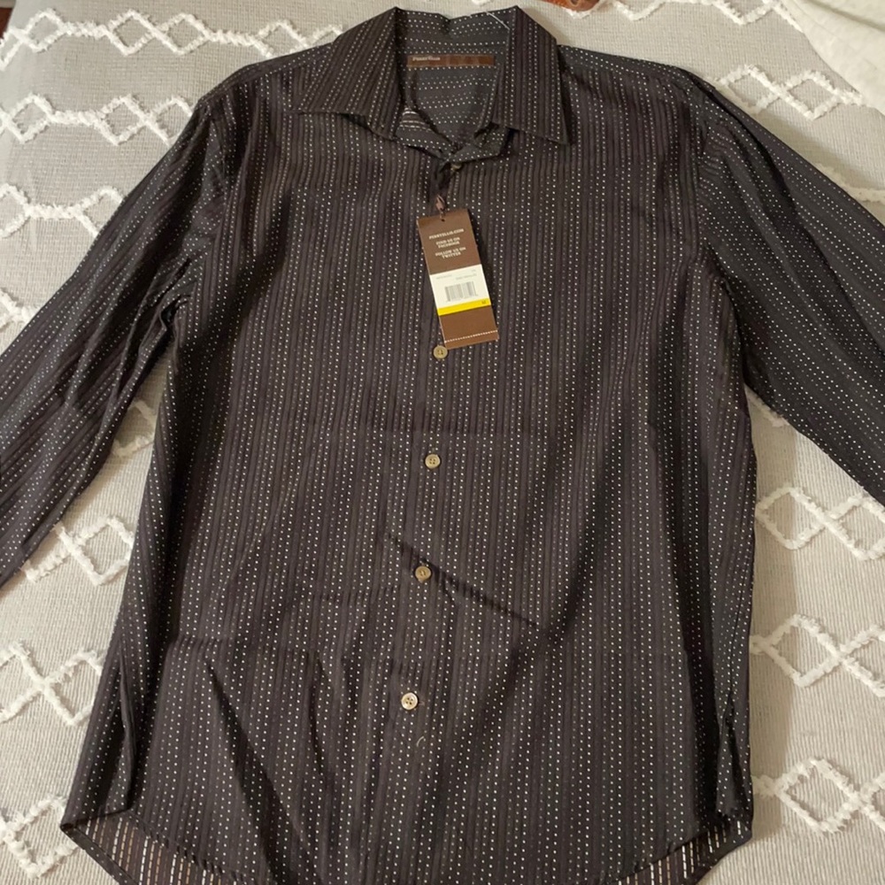 Perry Ellis button down long sleeve. Size medium